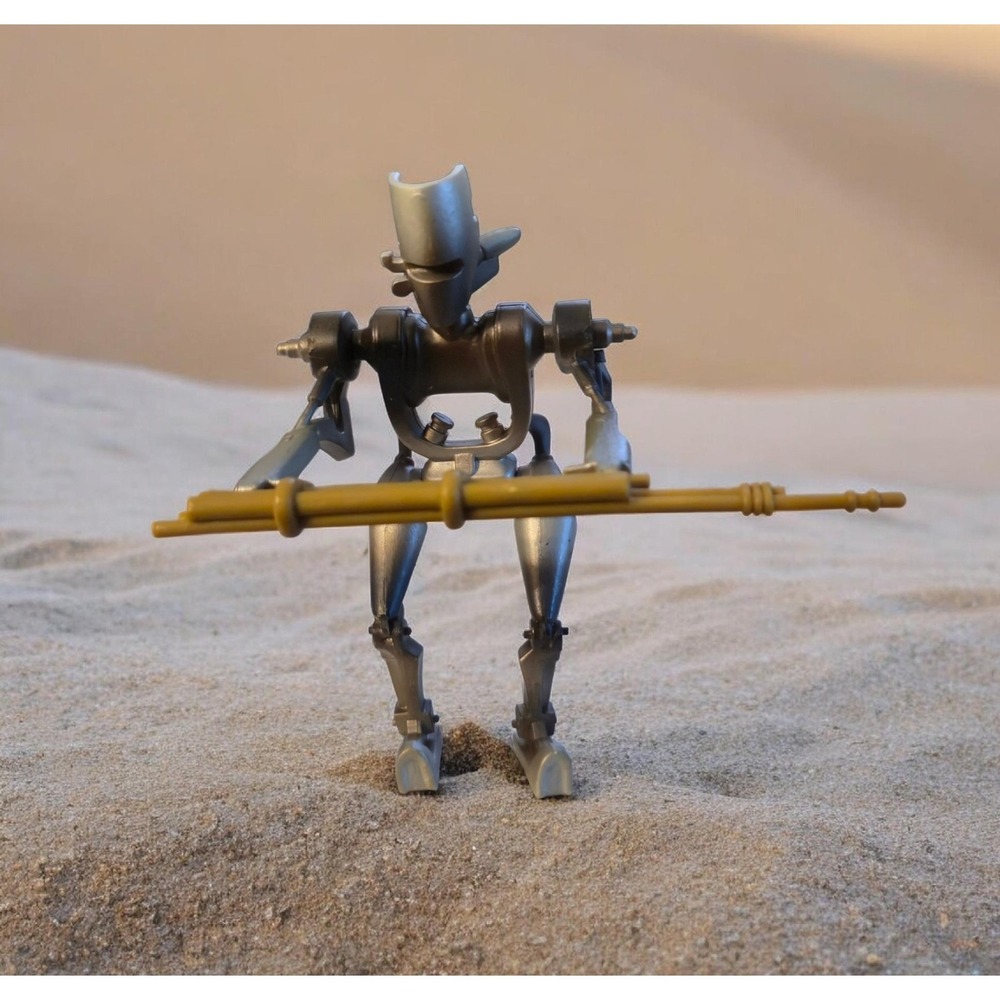 Vintage 1998 Kenner Star Wars Power Of The Force Episode 1 Battle Droid Complete
